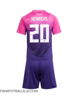 Germania Benjamin Henrichs #20 Echipament de Fotbal Replică European 2024 Copii Deplasare (+ Șorturi)